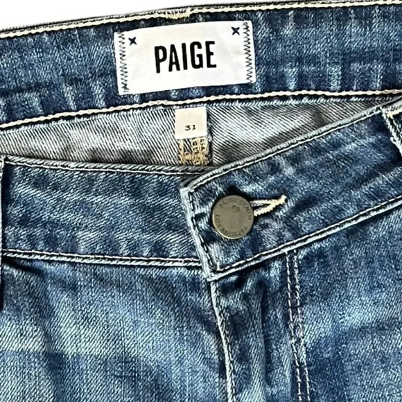Paige Jimmy Jimmy Skinny Indigo‎ Dart Jeans, Women's Size 31 - Picture 5 of 8
